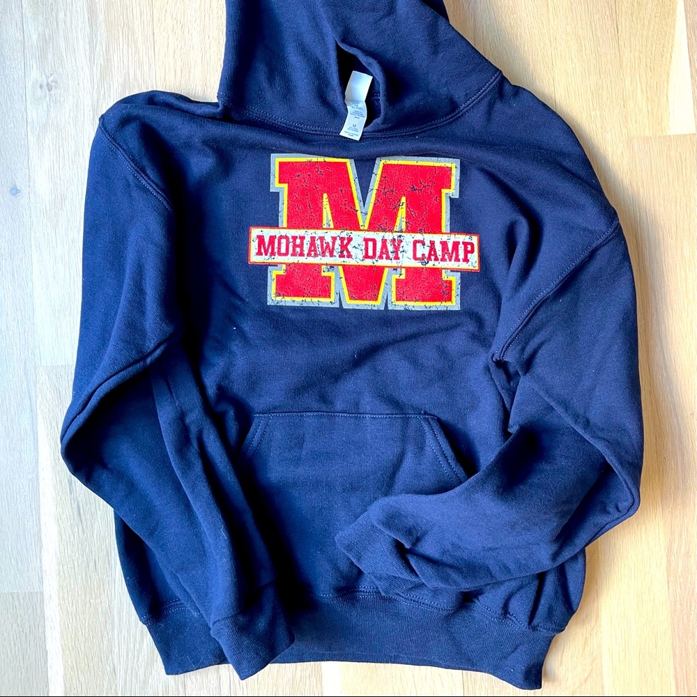 NWOT Mohawk Day Camp Navy Sweatshirt